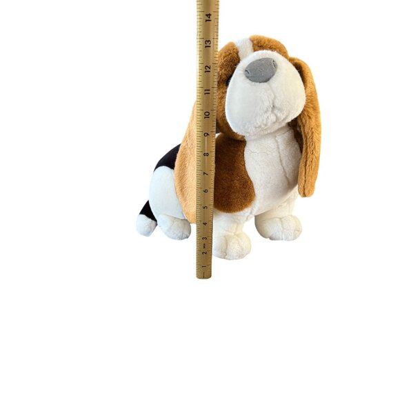 Land Love by Windsor Toys Vtg 1985 Bassett Hound Puppy Dog Plush Stuffie Korea - Picture 11 of 12